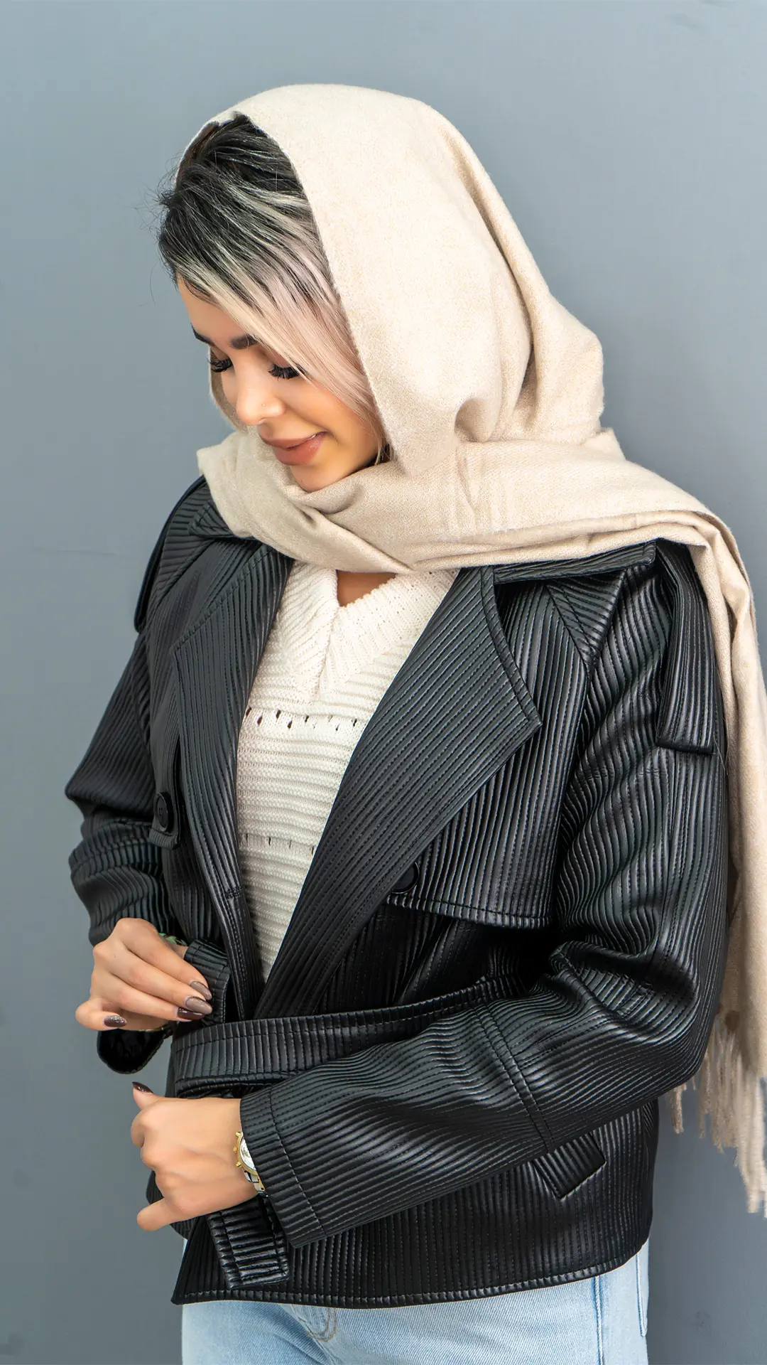 پالتو چرم زنانه آرتینا